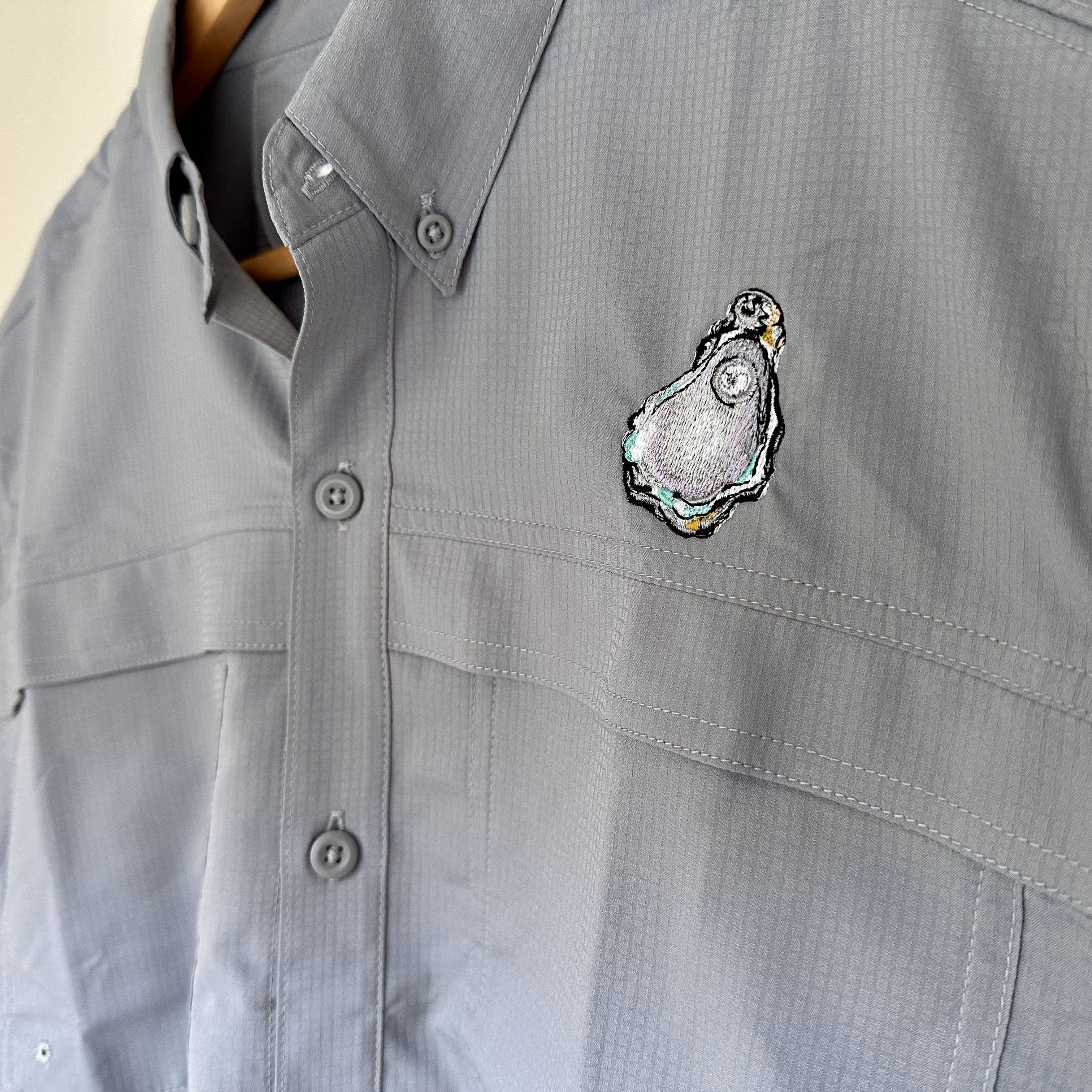 WHEREable Art, LLC – wholesale Buttoned-down shirt – Unisex – Men's Sun Protection Fishing Shirts 10