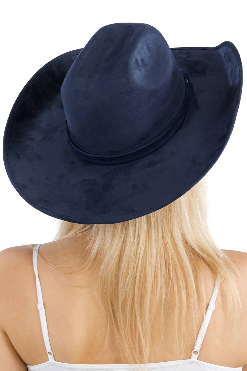 Cap Zone – Engroshandel Cowboyhat - Dame – Falsk nubuck ruskind cutter cowboyhat29