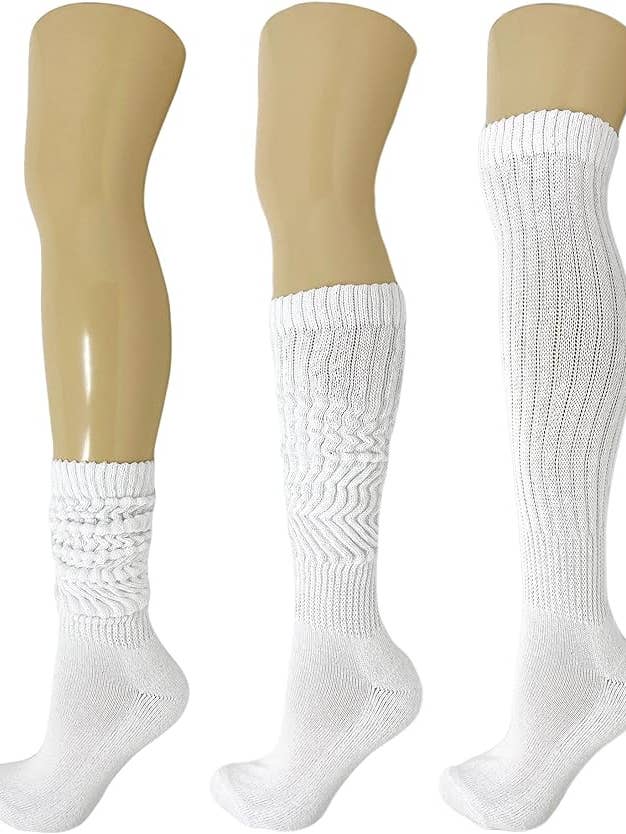 Mars Outlet Store LLC - Wholesale Socks - Women's - Cotton Slouch Boot Socks for Women Shoe Size 5 to 10 3 Pairs6