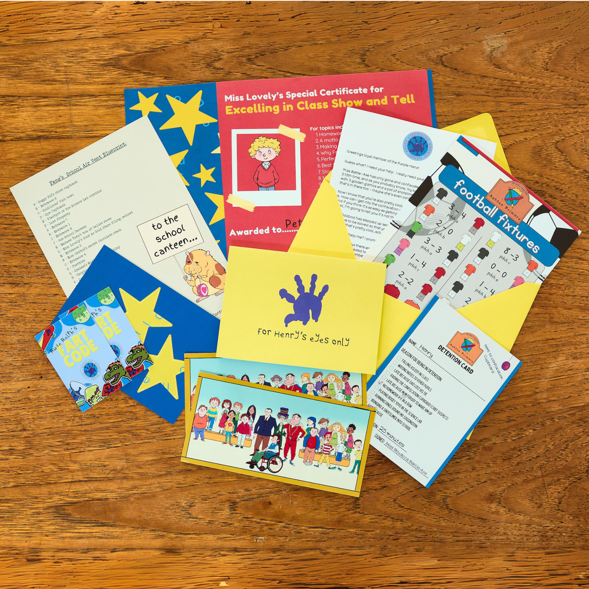 Puzzle Post Games - Vendita all'ingrosso Puzzle - Bambini - Gioco Escape Room per bambini - Horrid Henry (età 7-10 anni)3