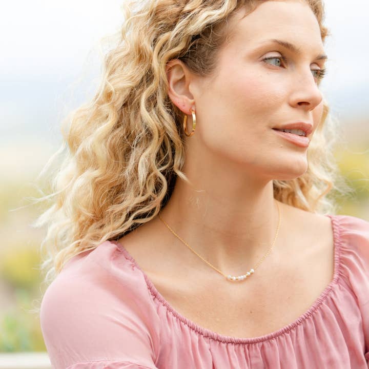 Splendid Iris - Wholesale Hoop Earrings - Flat Hoops3