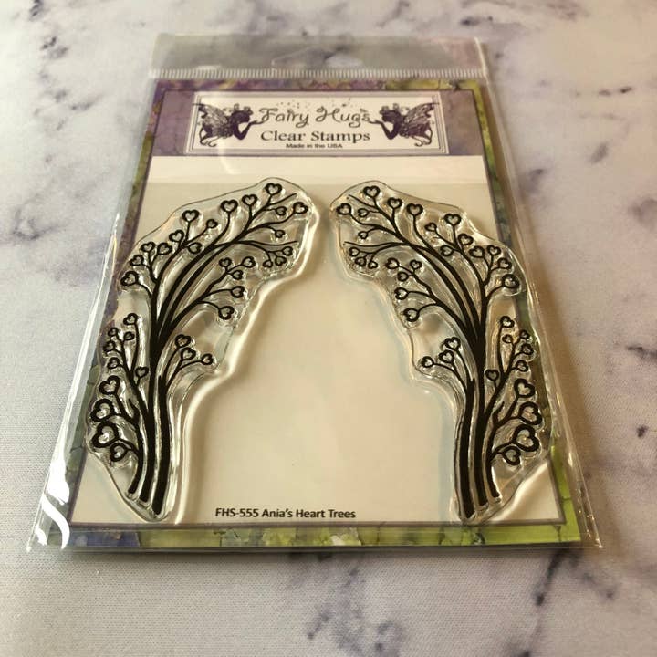 Fairy Hugs Stamps - Ania's Heart Tree for wholesale by Fairy Hugs