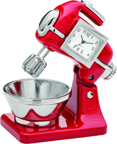 sanis enterprises, inc - Wholesale Desk Clock - Mixer & Bowl Clock4