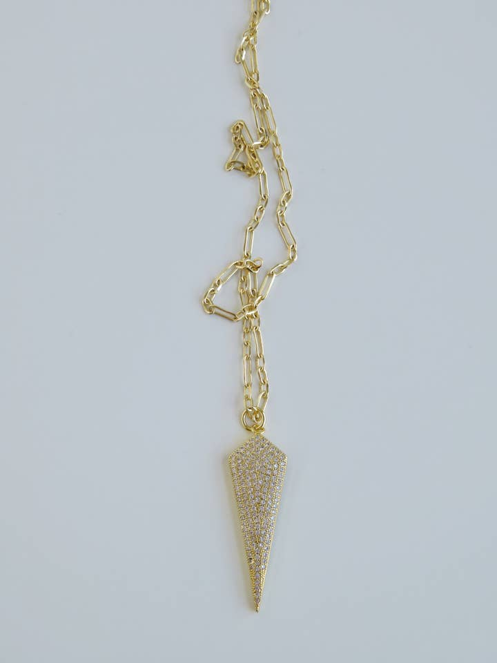 Protect Your Path Necklace - Arrowhead for wholesale by Boutique Suarez Co.