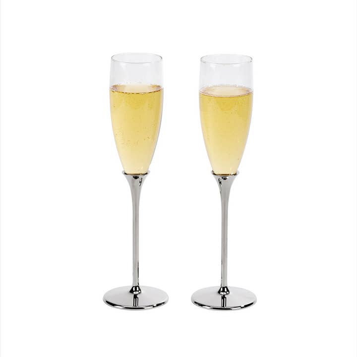 Creative Gifts International Inc. - Wholesale Champagne Flute - Boston Champagne Toasting Flutes Set