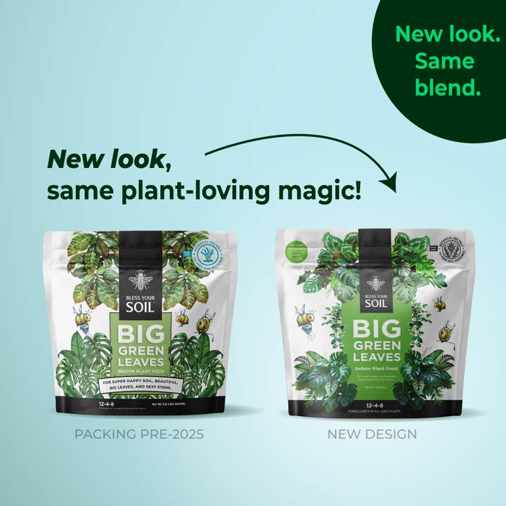 Bless Your Soil - Wholesale Fertilizer - Big Green Leaves™6