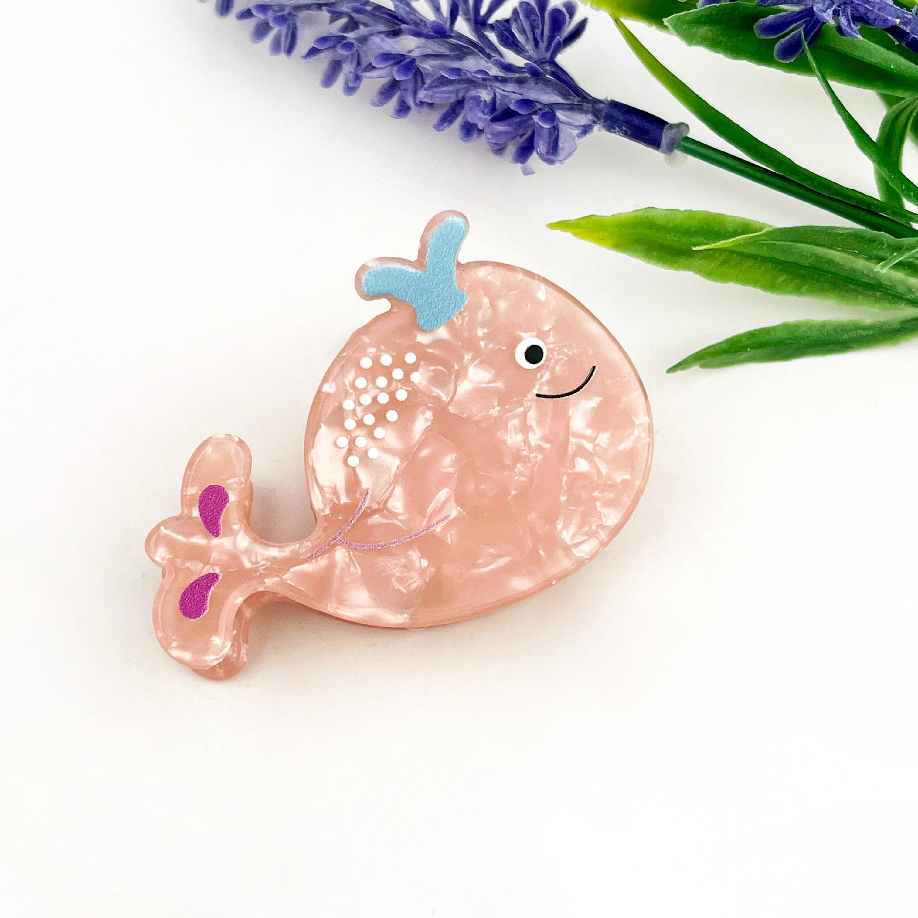 mildstyles - Wholesale Hair Clip - Women's - Octopus & Whale Ocean Animal Acrylic Hair Claw Clip1