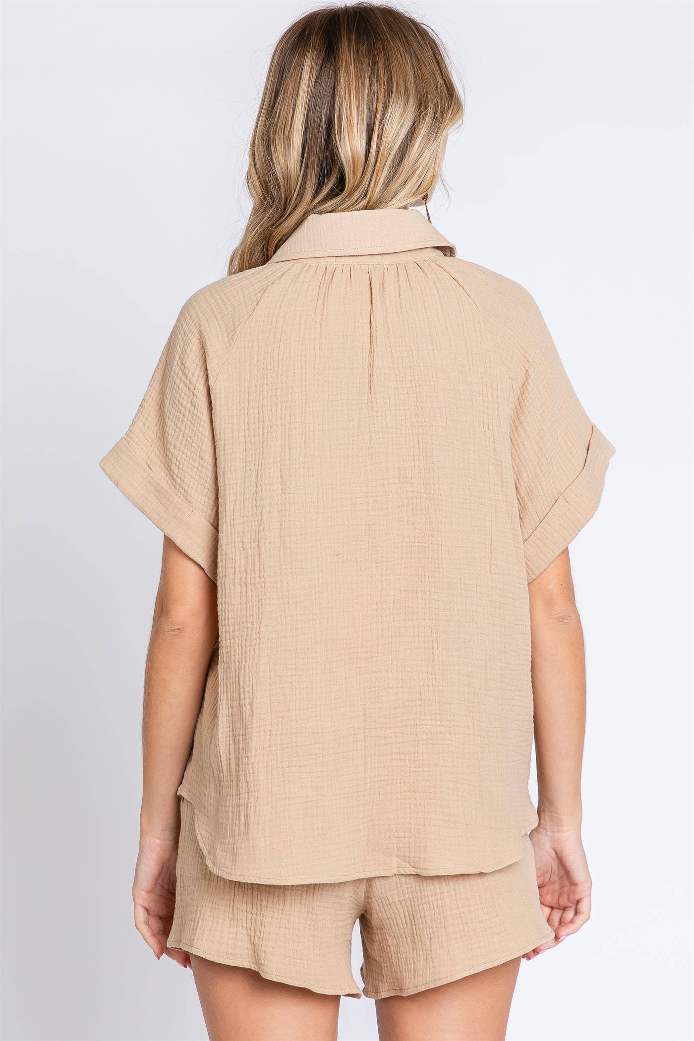 GeeGee x Lovelo - Vente Ensemble de vêtements d'intérieur – femme - Ensemble de 2 pièces Plus Gauze : WTP61501PL30