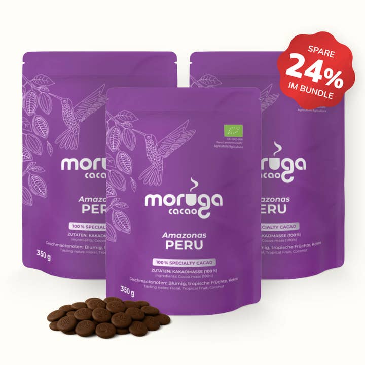 Moruga Cacao - Wholesale Hot Cocoa Mix/Kit - Amazonas Peru 🇵🇪, (Bio)7