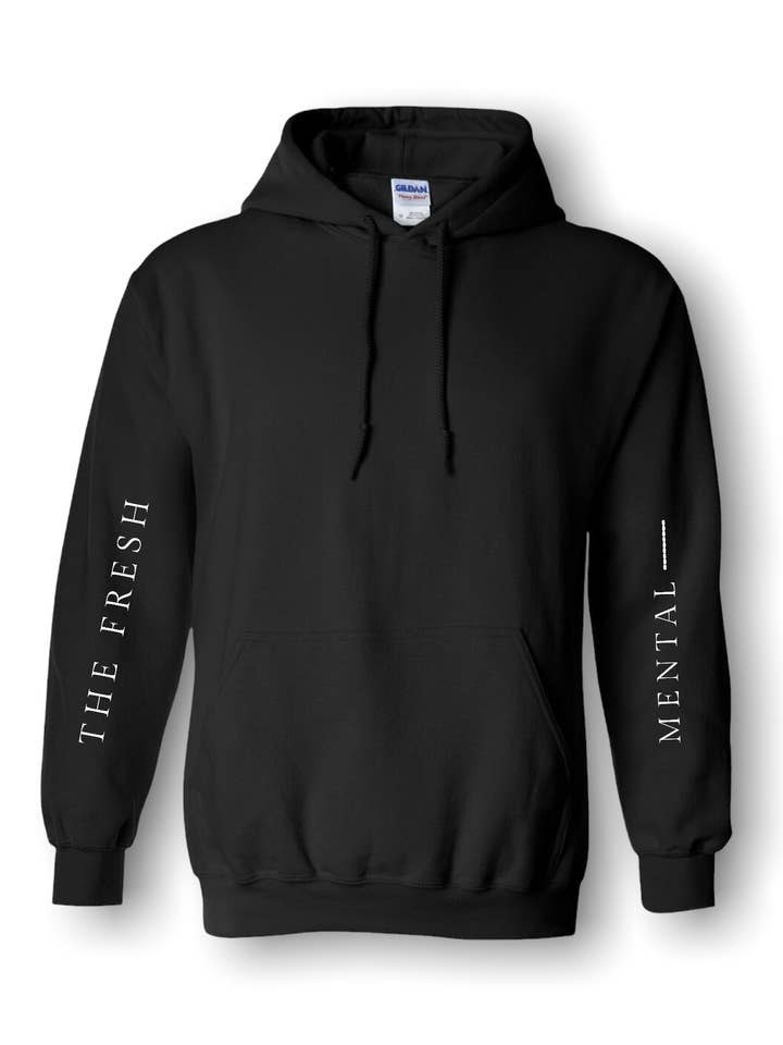 The Fresh Mental Sleeve Design Hoodie for wholesale by The Fresh Mental