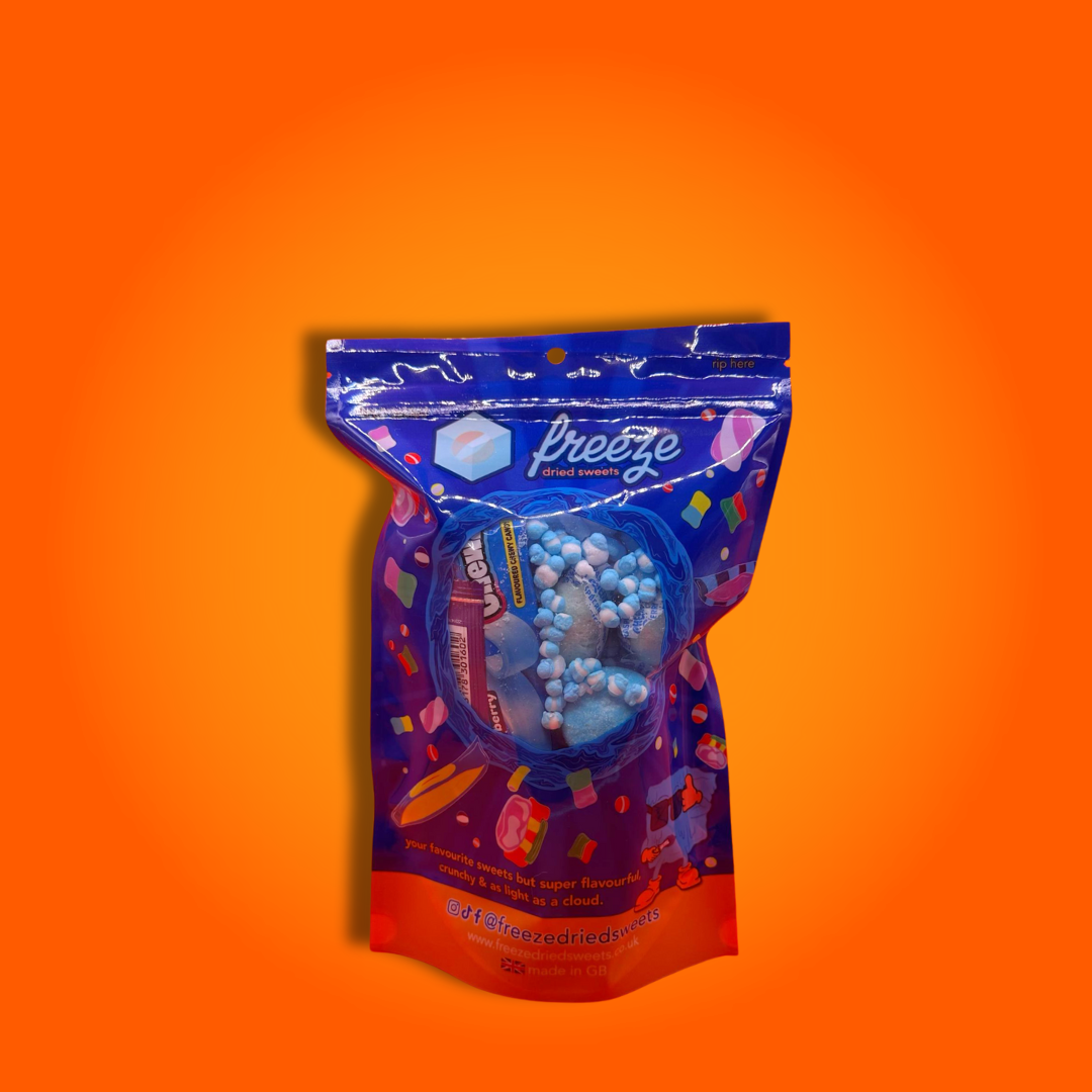 Freeze Dried Sweets – wholesale Boiled sweets – Blue Mix Approximately 150g - Freeze Dried Sweets1
