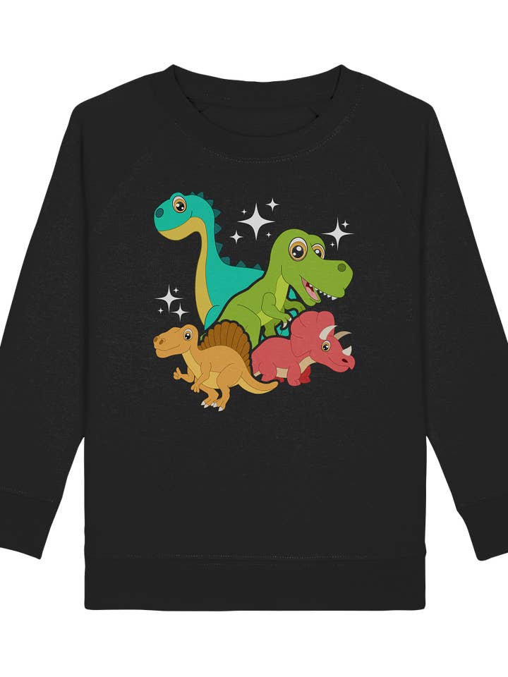 Niedliche Dinos Jungs Mädchen Dinosaurier Sweatshirt für den Großhandel von Tigerlino®
