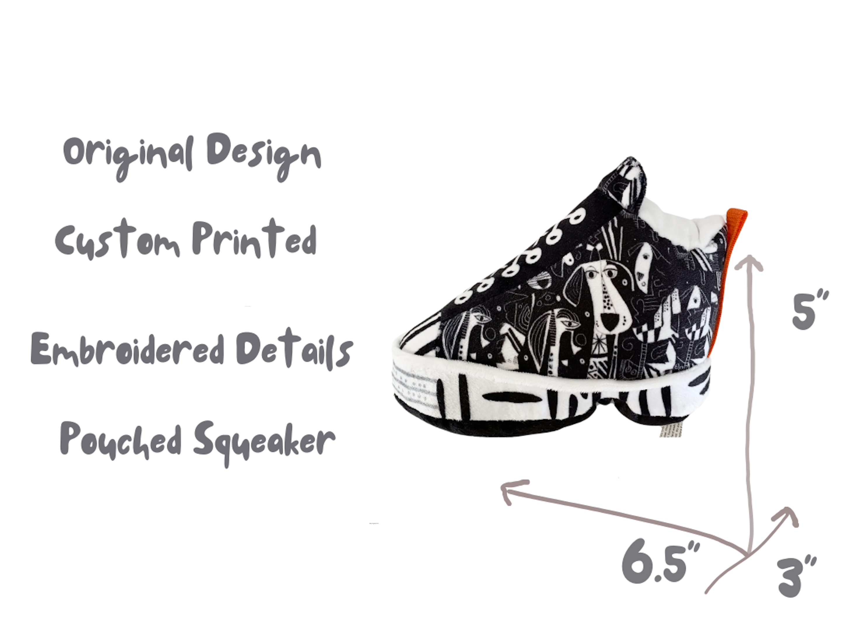 Pawcasso – Peluche - Cão por atacado – Pacote de Sapatilhas Pawcasso14