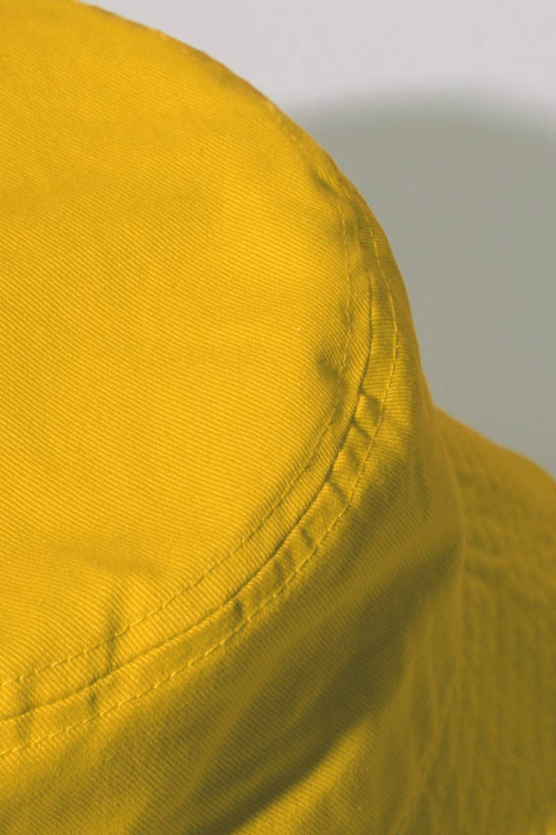 Fashion City - Wholesale Bucket Hat - Women's - Light Solid Color Cotton Bucket Fisherman Hat17