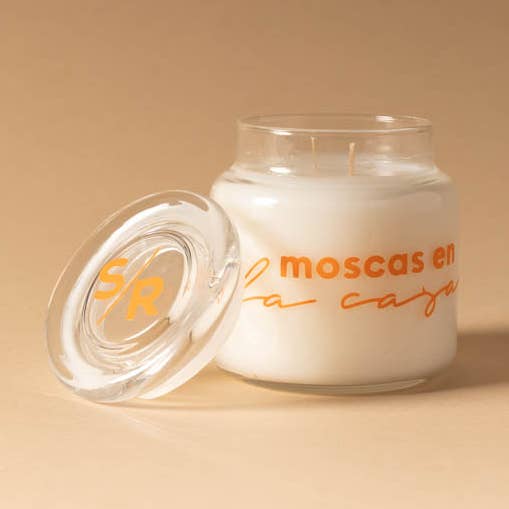 Moscas en la Casa - Bougie soja et noix de coco pour la vente par Sassy Rituals LLC