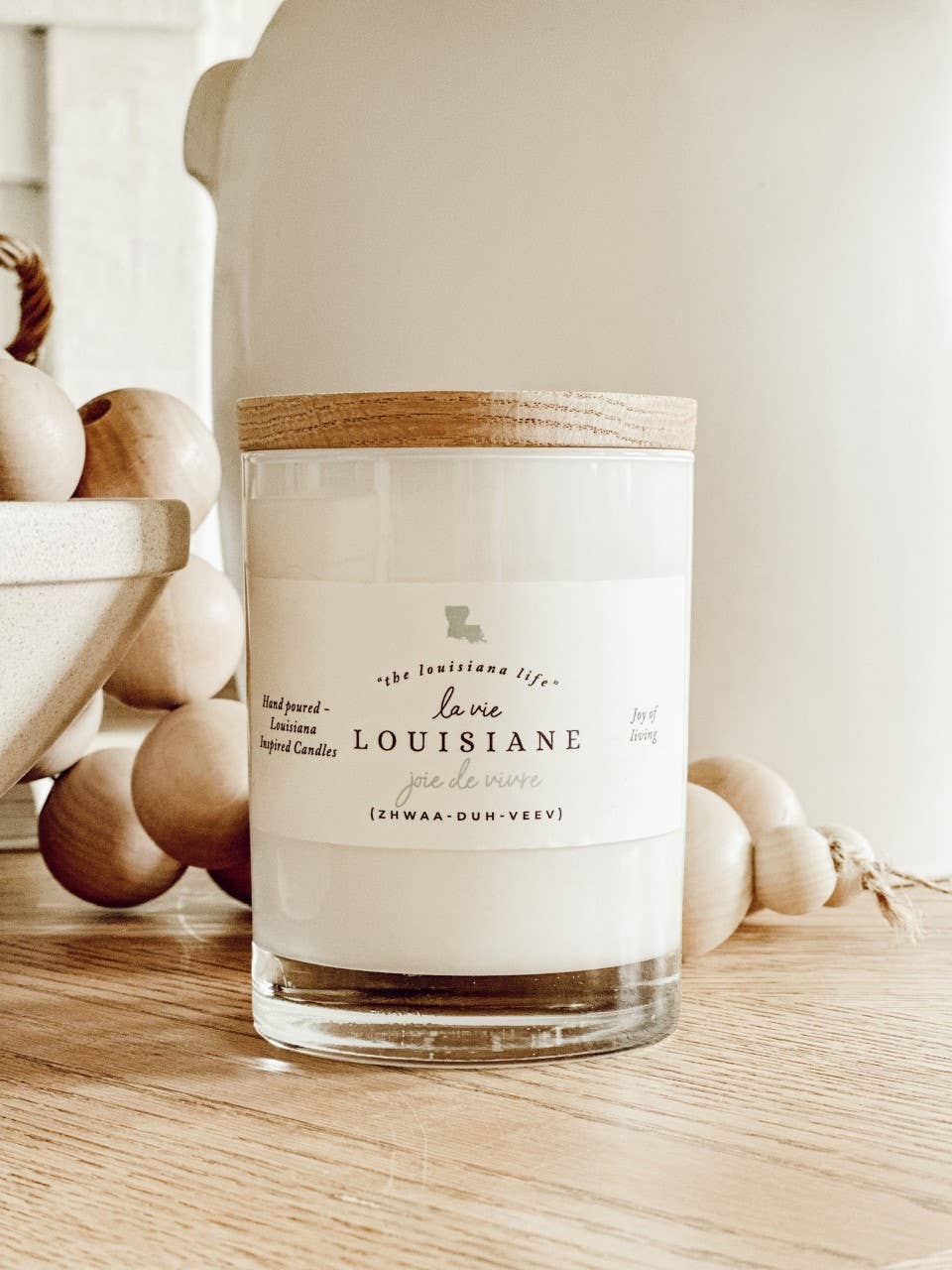 La Vie Louisiane - Wholesale Jar/Filled Candle - La Vie Louisiane
JOIE DE VIVRE - 12oz Jar