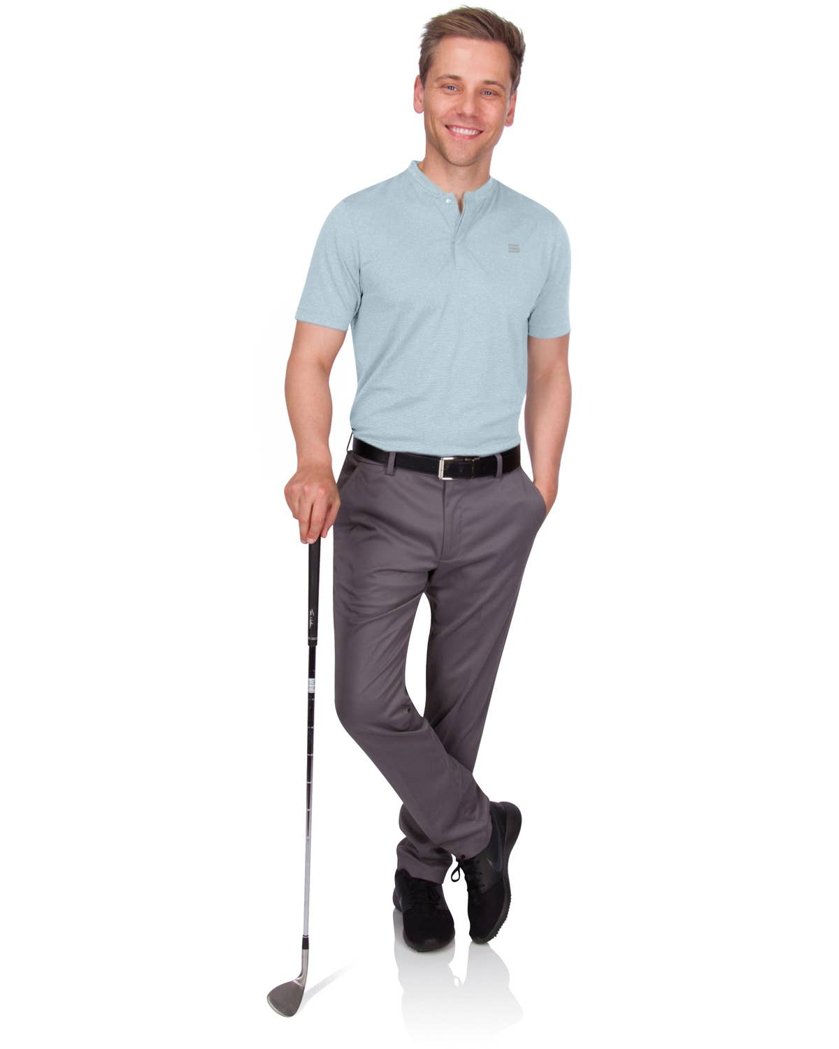 Three Sixty Six - Venta al por mayor Polo - Hombre - Camisas de golf sin cuello para hombre, de secado rápido, elásticas en 4 direcciones39