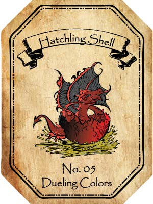 Dueling Colors Nr. 05 Hatchling Shell für den Großhandel von Crafty Nerd LLC