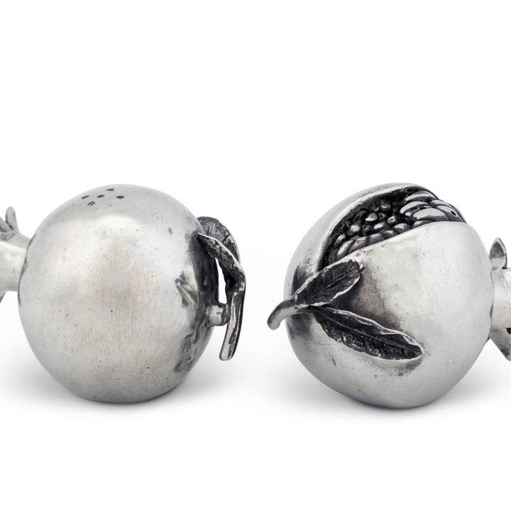 Vagabond House - Wholesale Salt & Pepper Shaker Set - Pomegranate Salt & Pepper Set