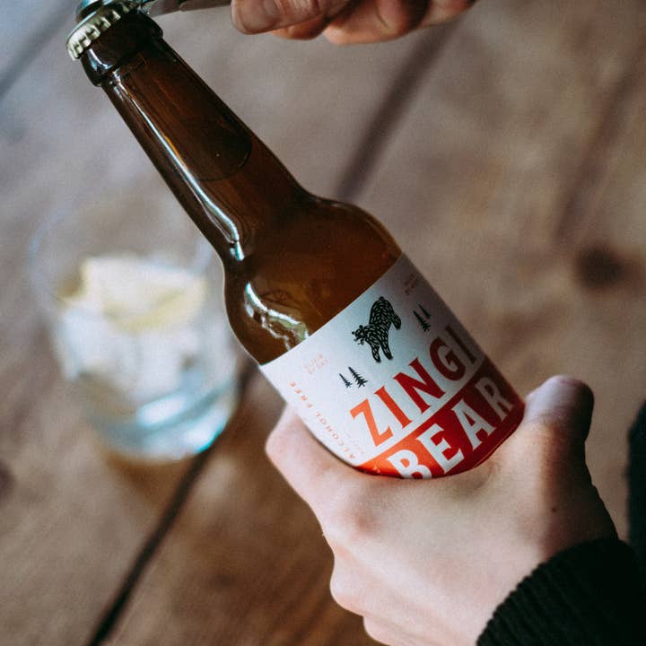 ZINGI BEAR - Wholesale Kombucha - Zingi Bear Organic Ginger Switchel | Alcohol-Free Soft Drink5