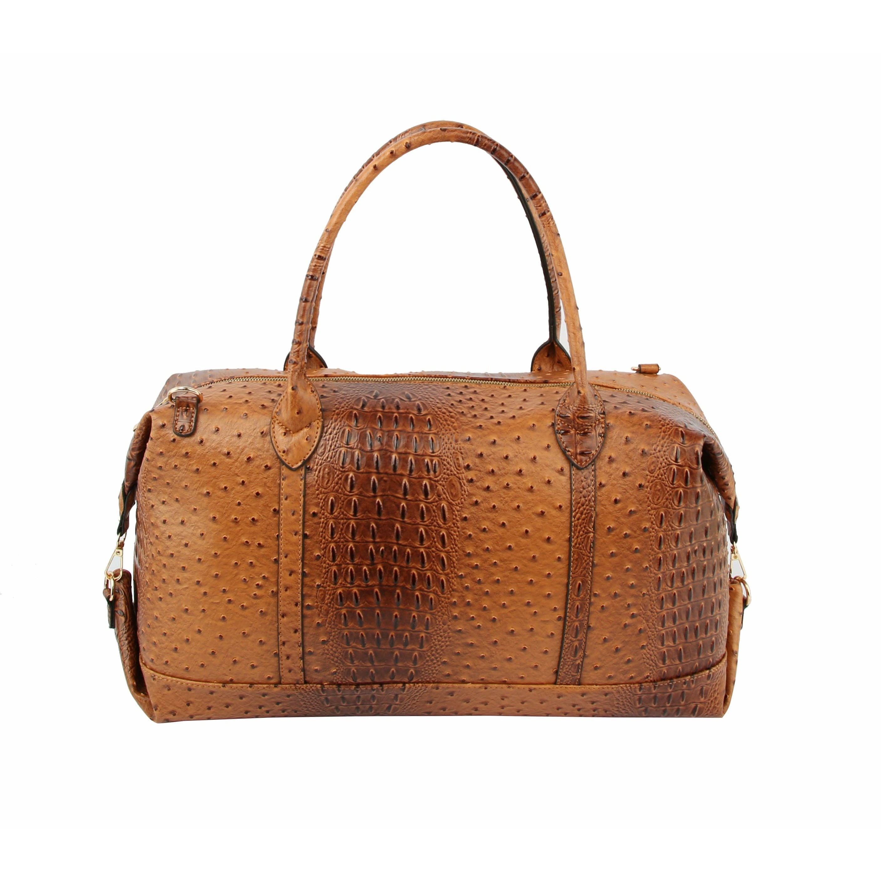 Handbag Factory Corp - Wholesale Duffel- en weekendtas - Dames - Croc reistas van groot formaat1