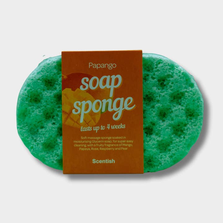 Scentish – wholesale Bar Soap – Papango Soap Sponge