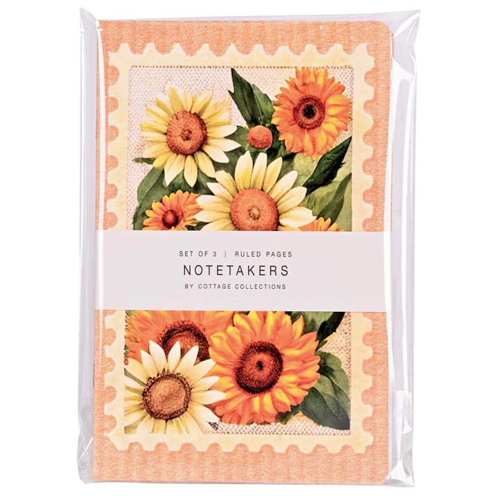 Notetakers Sunflower Vintage Collection for wholesale by Dicksons