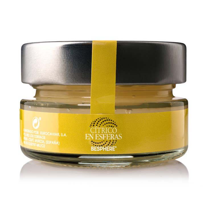 Agrumi in sfere Besphere 50g, Perle, Limone, Cocktail per la vendita all'ingrosso da parte di Eurocaviar