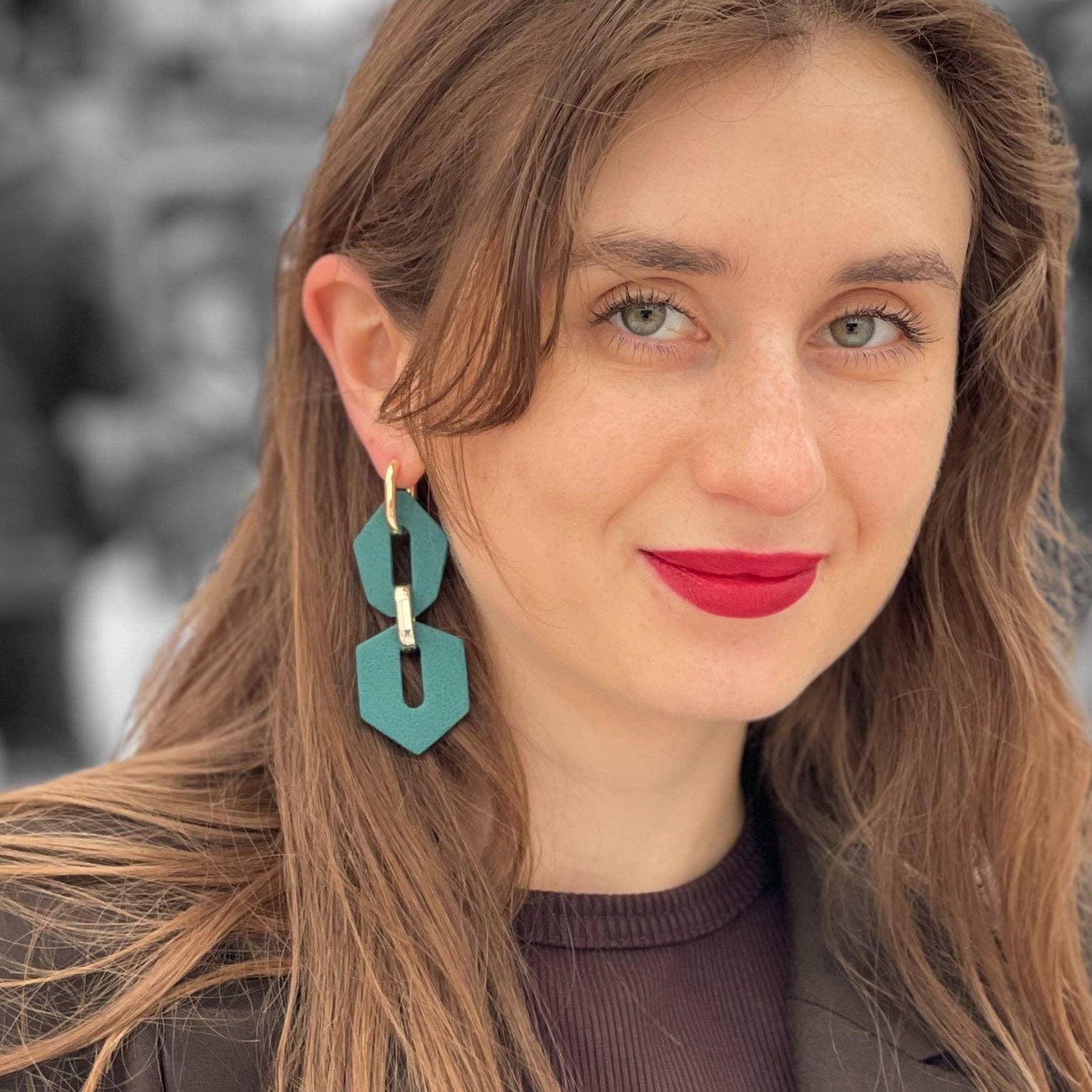 LYHO - Wholesale Hoop Earrings - Shilla Hoops | Handmade clay earrings | LYHO19