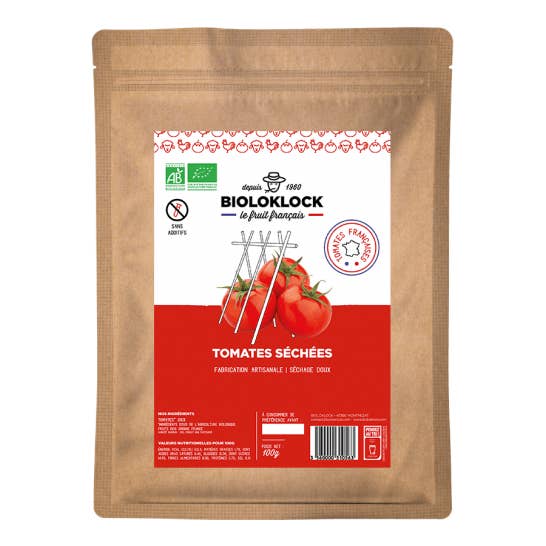 Dried tomatoes 100g for wholesale by Bioloklock