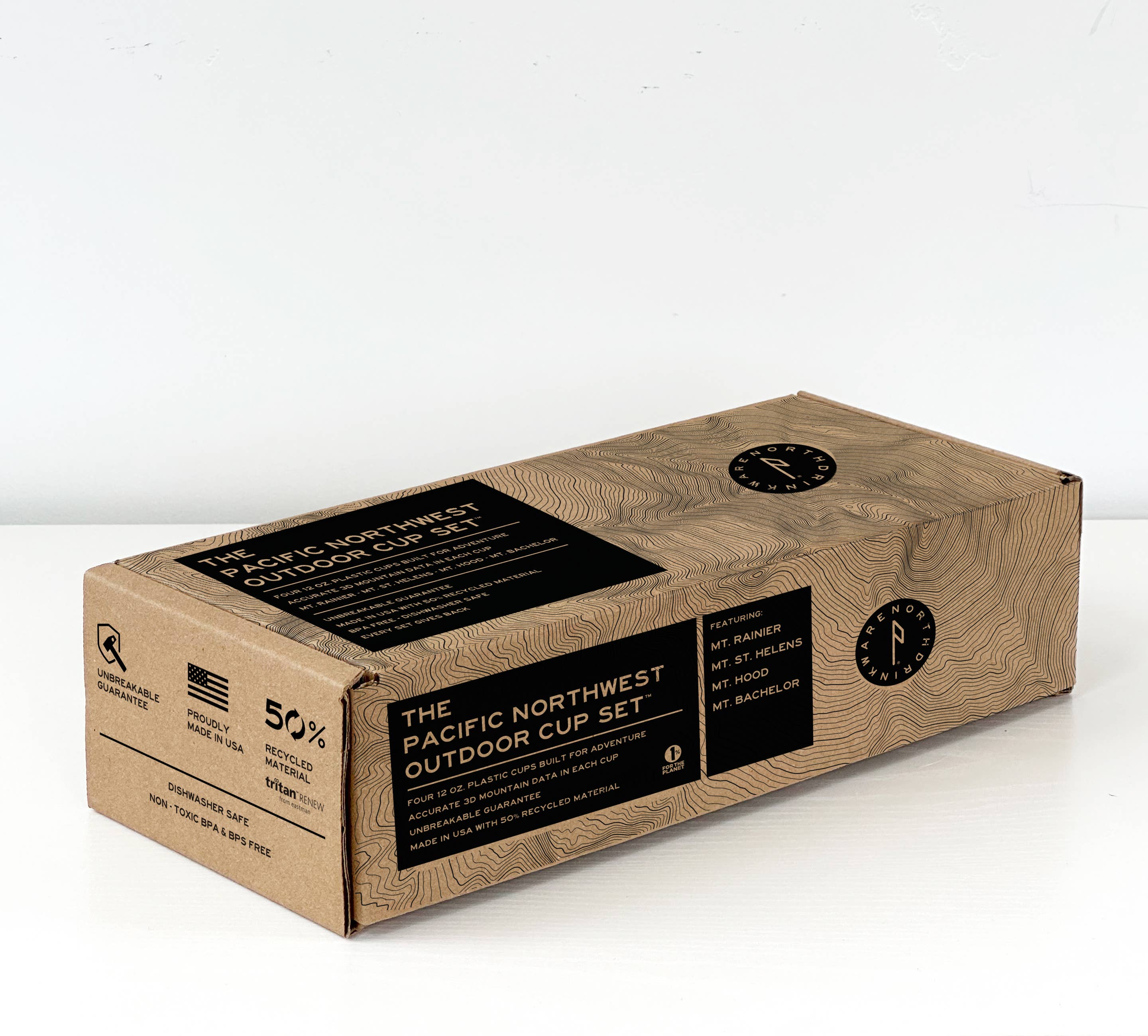 North Drinkware - Wholesale Drinking Glass/Cup - The Pacific Northwest Outdoor Cup Set5