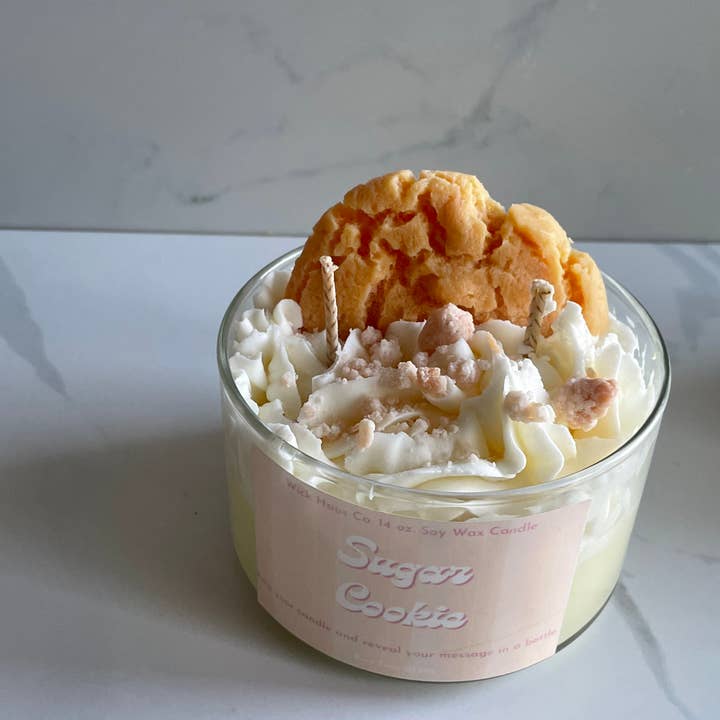 Wick Haus Co. - Wholesale Jar/Filled Candle - Sugar Cookie