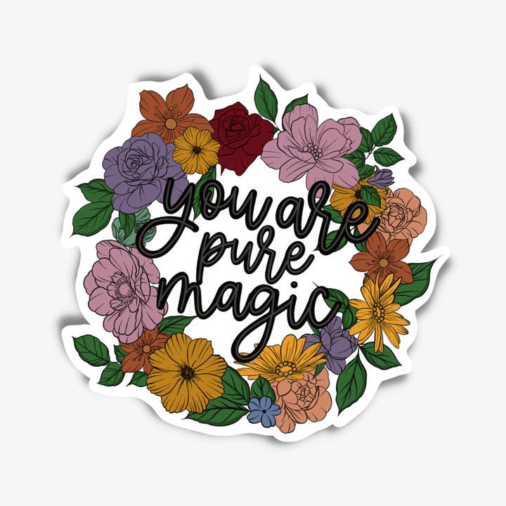 Phoenix Rose Creations - Wholesale Sticker - Pure Magic Sticker1