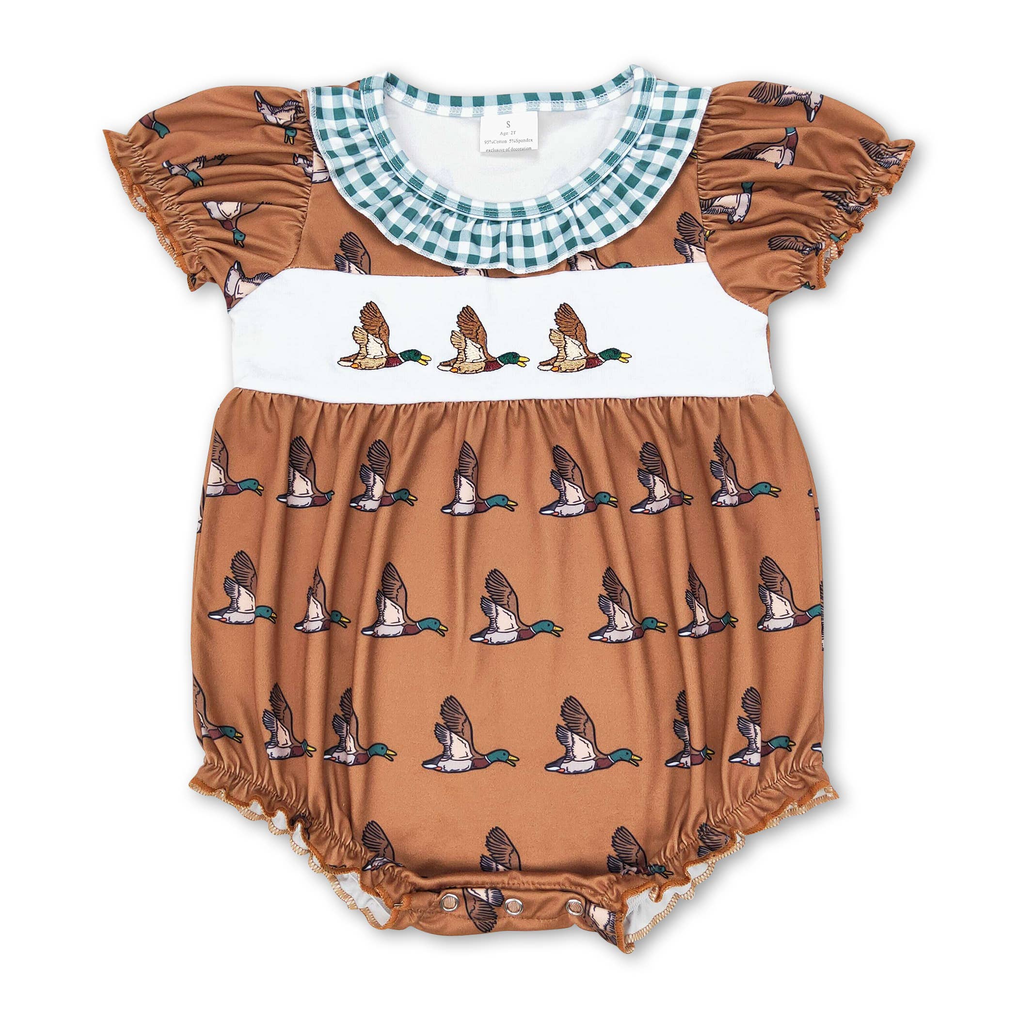 Yawoo Garments - Wholesale Top & Short Set - Kids - Green duck top shorts kids boys summer outfits3