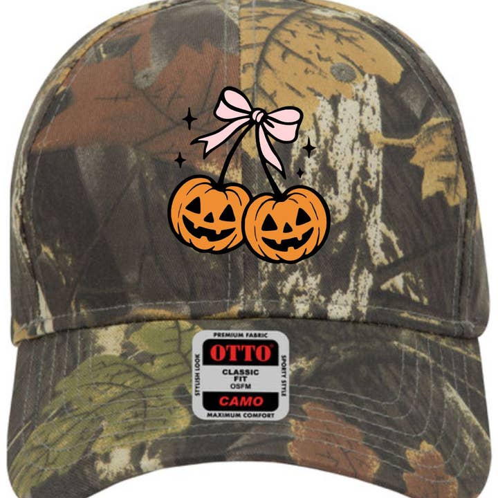 LC Elizabeth - Wholesale Trucker Hat - Women's - Scary Cherry | LC Elizabeth Original | Embroidered Trucker Hat1