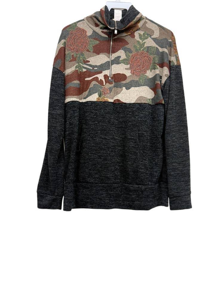 7271-A-Aria Long sleeve sweatshirt for wholesale by lovely melody