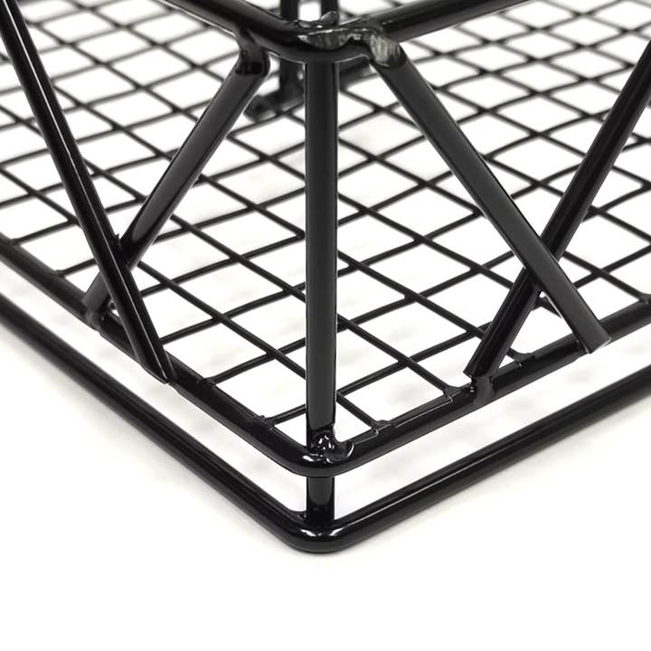 FIXTUREDISPLAYS – Großhandel Gewürz-/Dipschale – 8X8X7" Draht-Gewürzhalter Tisch-Salz-Pfeffer-Ketchup-Flaschen-Organizer 196948