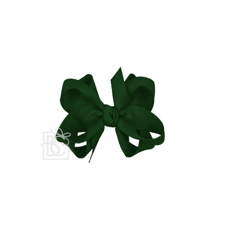 Beyond Creations, LLC - Wholesale Hair Bow - Kids - MULTI-LOOP GROSGRAIN BOW ON CLIP105