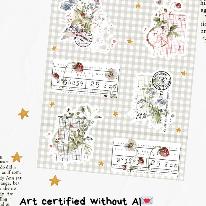 Chapteries - Wholesale Sticker - Lot de planches d'autocollants - Éphémères2