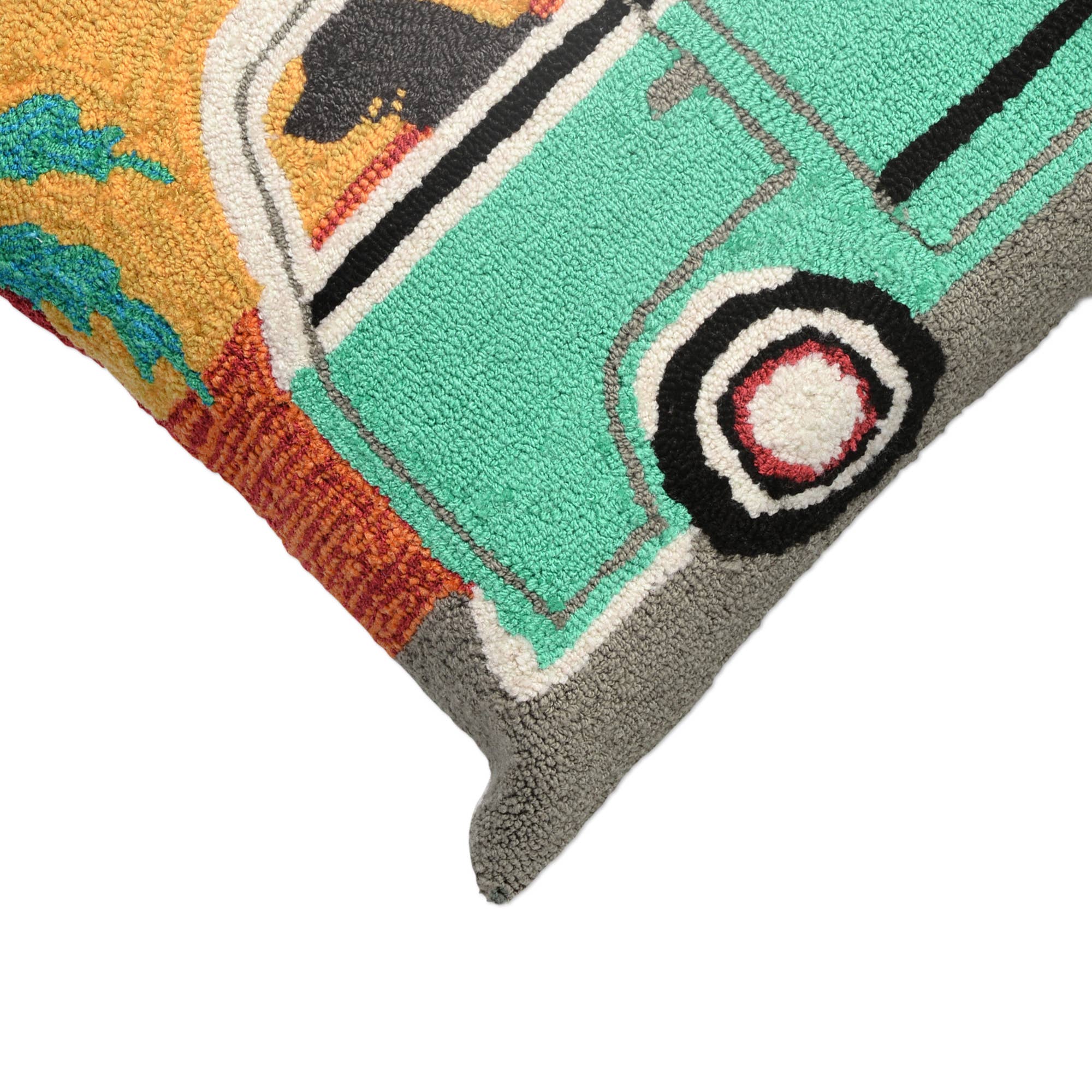 Sunset Frontporch Beach Trip Indoor/Outdoor Pillow for wholesale on Faire1