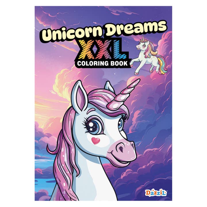 Unicorn Dreams - XXL Coloring Book for wholesale by Nova Toys LLC