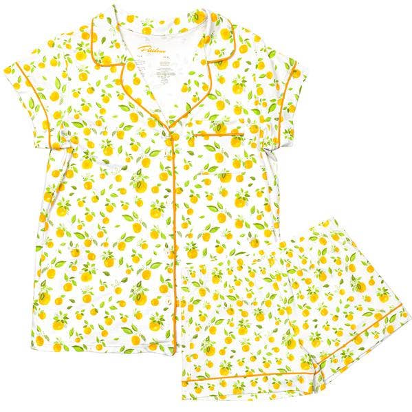 Orange Blossoms Women's Summer Set for wholesale by Petidoux