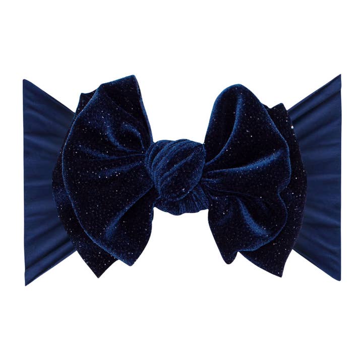 Baby Bling Bows - Wholesale Hair Bow - Baby - Baby Bling® Velvet FAB® soft nylon headband with velvet bow6