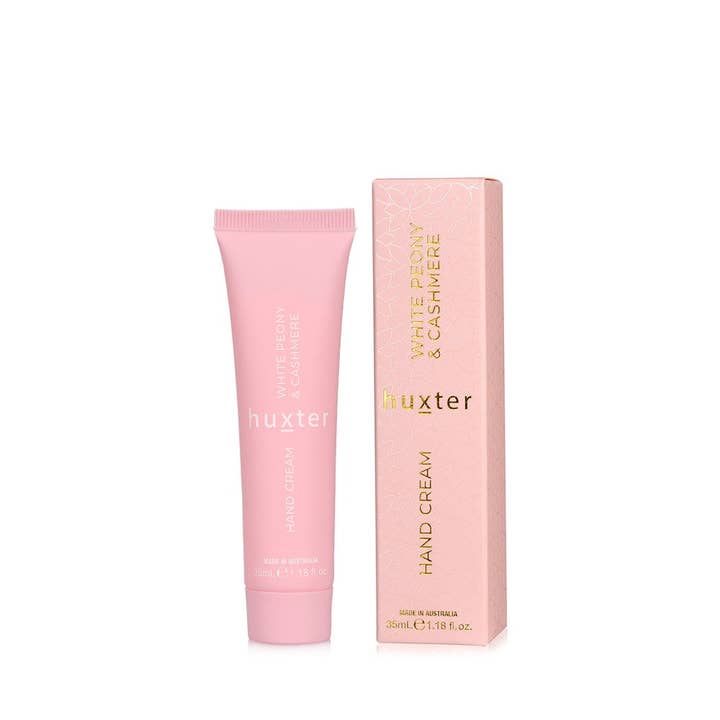 35ml Hand Cream - White Peony & Cashmere (Pink) for wholesale by Huxter