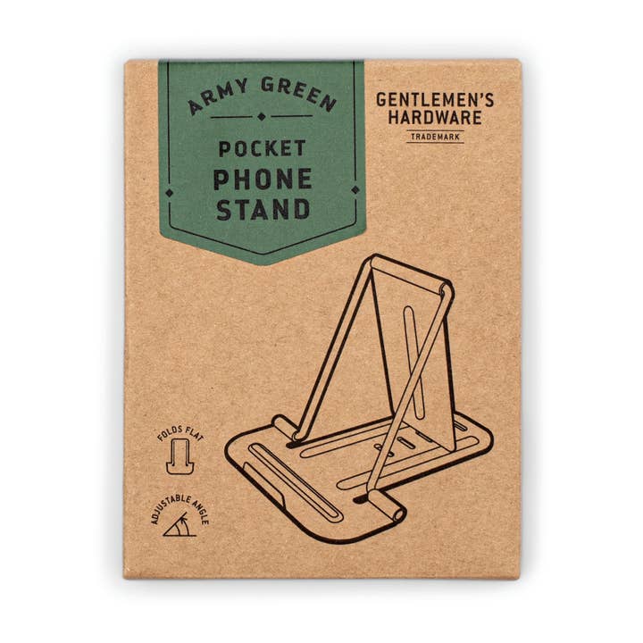 Pocket Phone Stand for wholesale by Gentlemen's Hardware