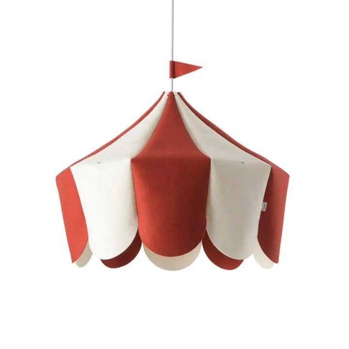 Hängelampe CIRCUS - ROT für den Großhandel von SDC DECOKIDS