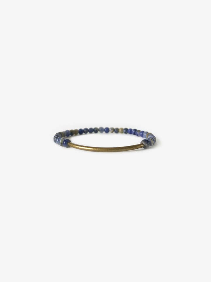 Tubular Bracelet - Indigo Sodalite for wholesale by BRANCO