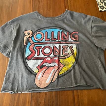 LOKA.HAUS - Wholesale Screen Printed T-Shirt - Women's - Revived Retro Rock Tee (Crop)2