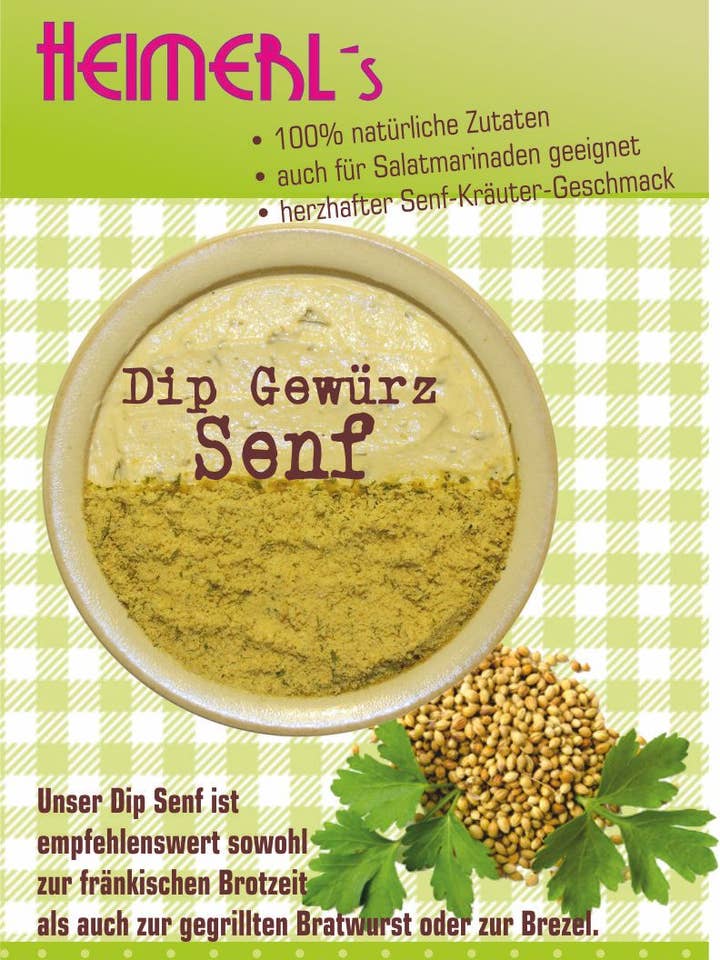 dip mustard for wholesale by Heimerl`s