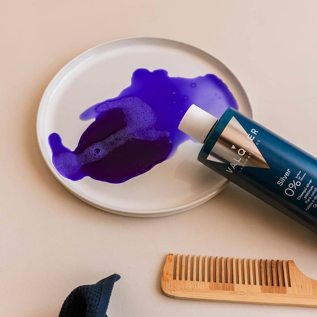 Valquer Laboratorios - Venta al por mayor Champús para el cabello - Champú Matizador 0% sin sulfatos Silver Platinum - 400 ml2